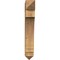 Ekena Millwork Imperial Arts & Crafts Rough Sawn Bracket, Western Red Cedar, 6"W x 28"D x 40"H BKT06X28X40IMP03RWR - alternate 4